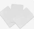 Witte NFC-kaarten in pasformaat voor je eigen link